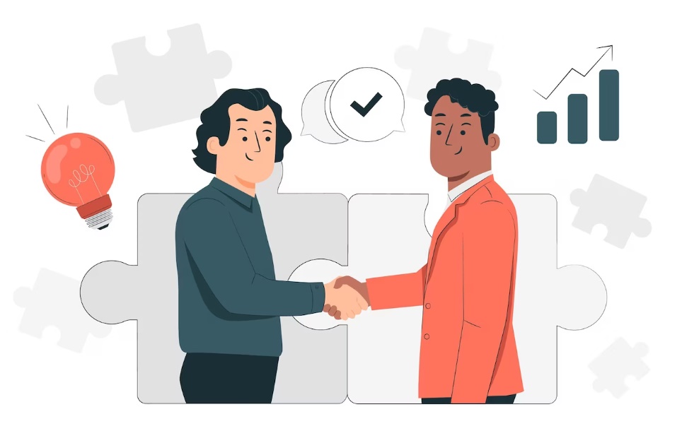 구글애즈 구글 광고 파트너 네트워크 검색 광고 세팅에 대한 일러스트를 보여주는 테라그로스의 포스팅 글을 위한 그림