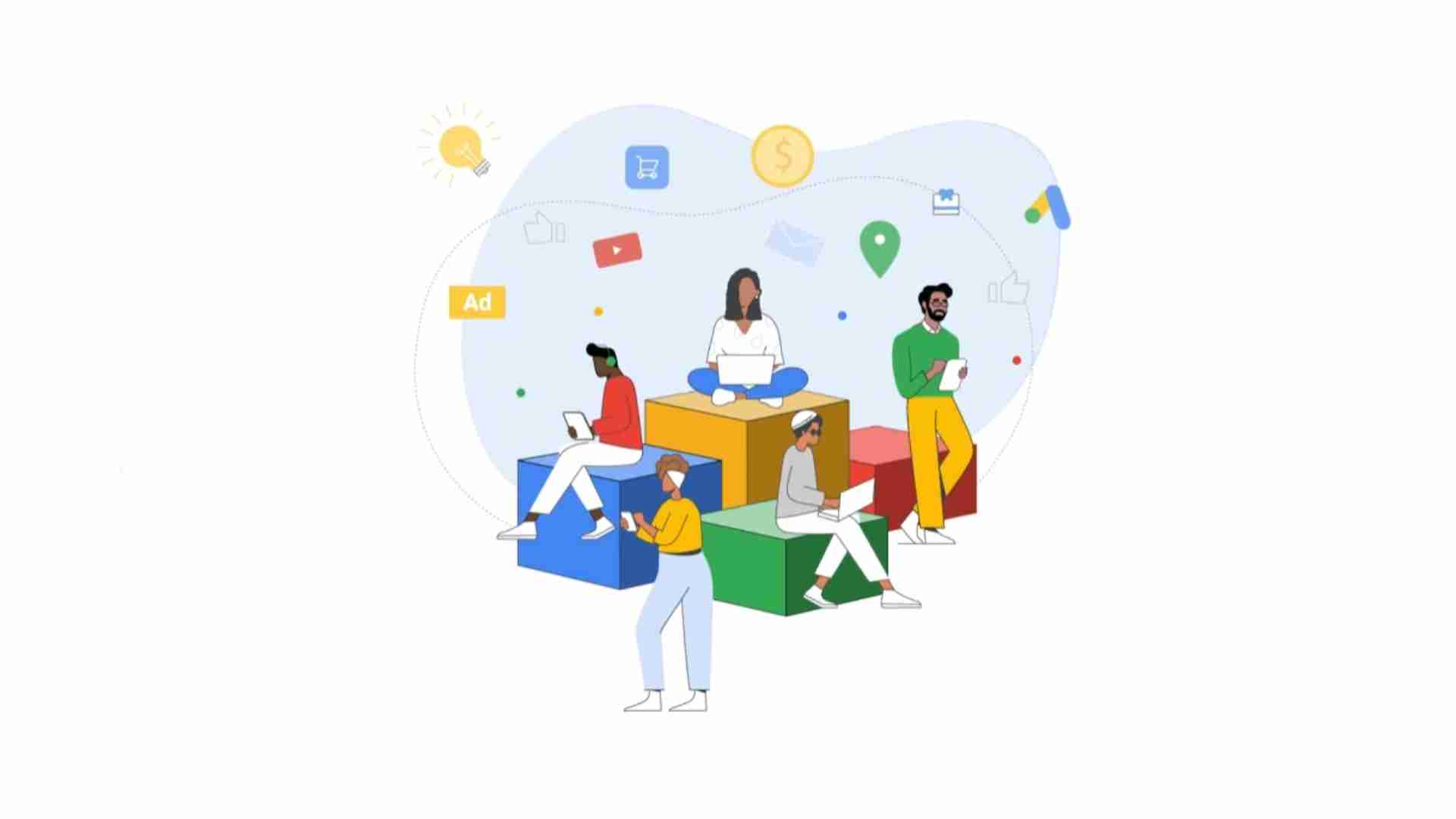 구글 디멘드젠 캠페인 광고 설명 포스팅 사진 유튜브 인스트림에서 사용자의 행동 형태에 따른 태그가 달리는 세그먼트를 나타낸 그림