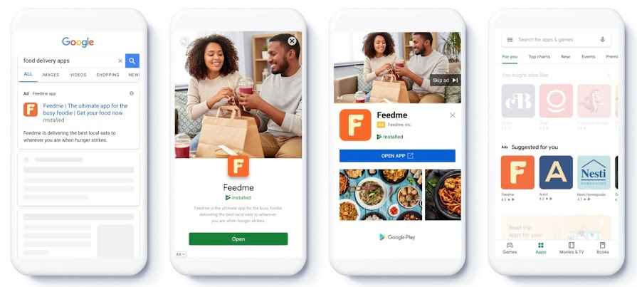 테라그로스 구글애즈 앱 광고 영역 설명 실사버전과 상세 설명이 쓰여있다