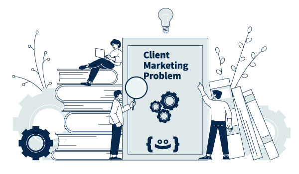 구글애즈 가이드 구글애즈 에이전시 테라그로스가 광고주의 광고 문제를 해결하는 방법에 대한 클립아트