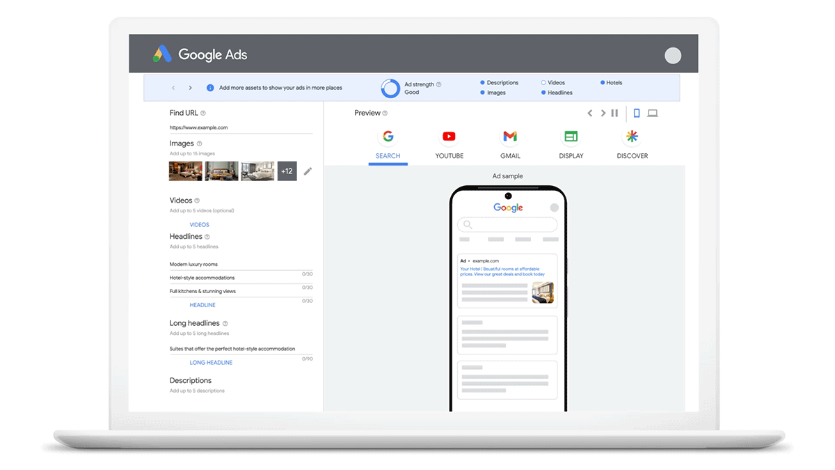 구글애즈 성과최대화광고 효율적으로하는방법 사이즈조절 구글애즈 성과최대화광고 효율적으로하는방법 사이즈조절