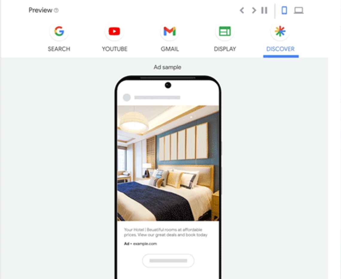 구글 애즈 캠페인 광고 형태 구글애즈 디스플레이 광고 예시