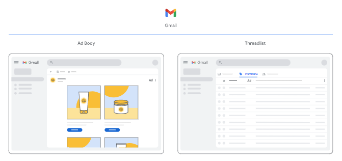 구글애즈_데스크탑_디멘드젠_단일이미지 위치에 대한 설명 - 구글애즈 전문 대행사 테라그로스